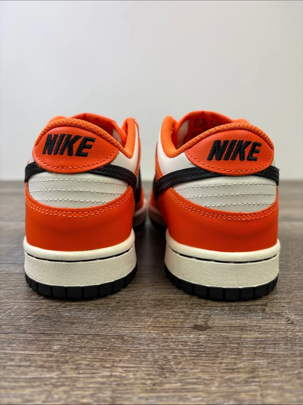 Nike Dunk Low GS Safety Orange Phantom Black Sneakers 6Y / Women’s 7.5
